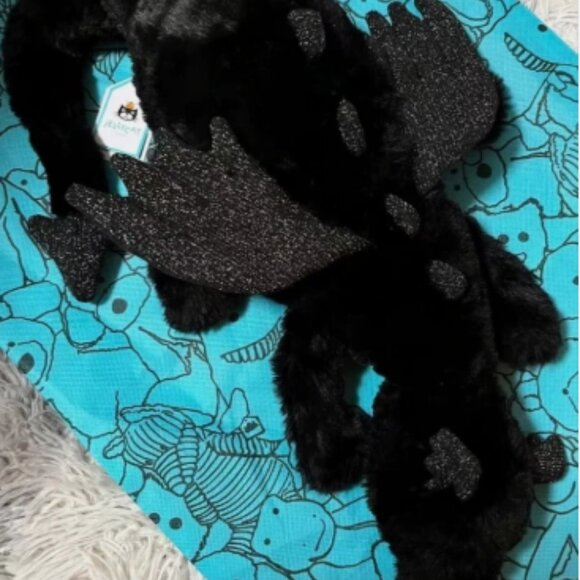 Jellycat Black Dragon 50cm Rare Edition NWT and Dust Bag Gift - Picture 4 of 4